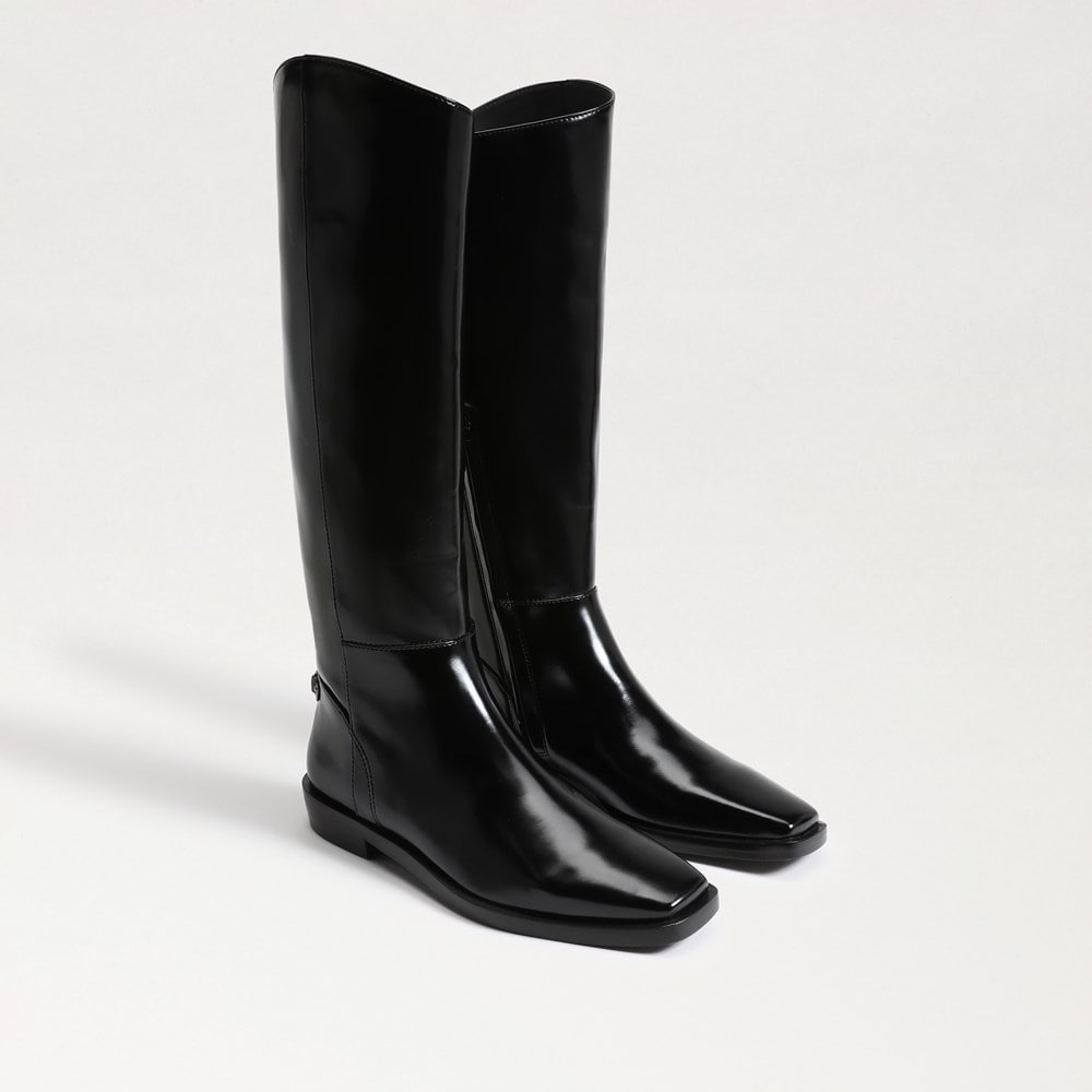 LIKE NEW SAM EDELMAN CESAR OVER THE KNEE RIDING BOOT WIDE CALF